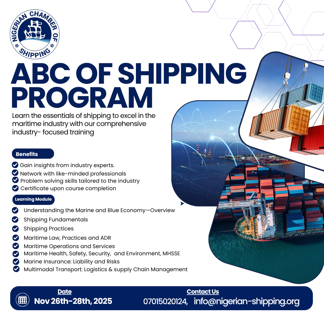 ABC of Shipping - Nigerian Chamber of Shipping